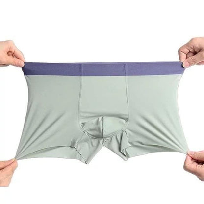 Men's Ice Silk Briefs Boxers (Pack of 5 Mix Colors)